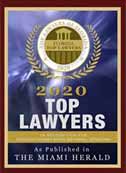 2020 Top Lawyers of Florida, as published in the miami herald