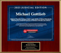2023 Judicial Edition: Michael A. Gottlieb, AV Preeminent